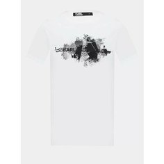 Футболка Karl Lagerfeld, размер XL, белый