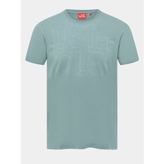 Футболка JUST CLOTHES, размер 48, зелёный