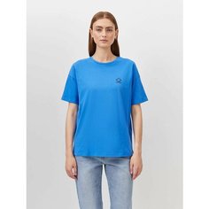 Футболка JUST CLOTHES, размер L, голубой