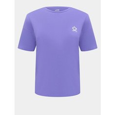 Футболка JUST CLOTHES, размер L, фиолетовый