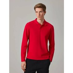 Поло JUST CLOTHES, размер XL, красный