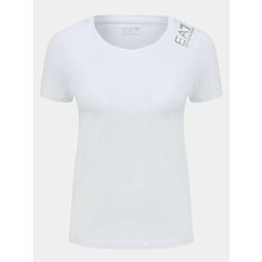 Футболка EA7 EMPORIO ARMANI, размер L, белый
