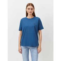 Футболка JUST CLOTHES, размер L, cиний