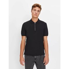 Поло JUST CLOTHES, размер XL, черный