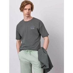 Футболка JUST CLOTHES, размер M, хаки