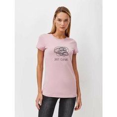 Футболка JUST CLOTHES, размер 38, рoзовый