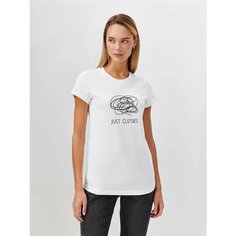 Футболка JUST CLOTHES, размер 44, белый