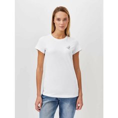 Футболка JUST CLOTHES, размер 40, белый