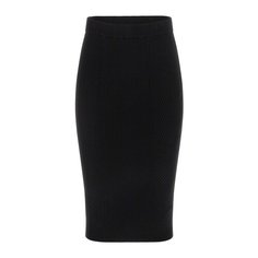 Юбка GUESS KATELYN SKIRT SWTR, размер L, черный