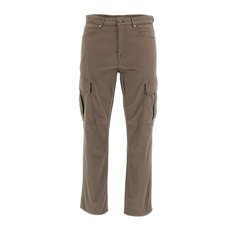 Брюки карго GUESS, размер 30/32, коричневый