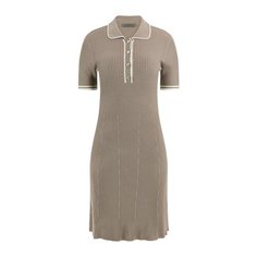 Платье GUESS Thalia Polo Neck SS Dress Swtr, , размер S, зеленый