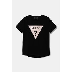 Футболка GUESS, размер 10 лет, черный