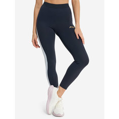 Легинсы Fila Womens Fitness Leggings, размер 44, синий/голубой