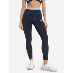 Легинсы Fila Womens Fitness Leggings, размер 46, темно-синий
