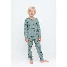 Пижама crockid К 1552/полынь,внедорожники, размер 60/116, зеленый