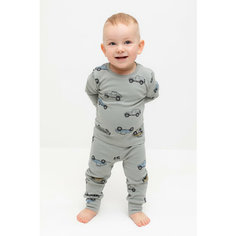 Пижама crockid К 1552/горный шалфей,внедорожники, размер 56/98, хаки