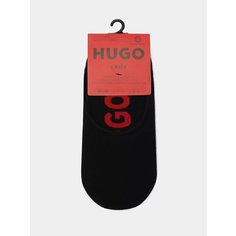 Носки HUGO, комплект, 2 пары, размер 39/40, черный
