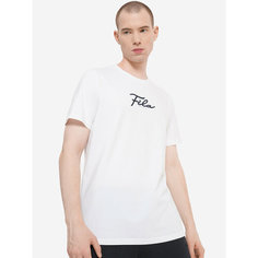 Футболка Fila Mens Heritage Short sleeve T-shirt, размер 54, белый