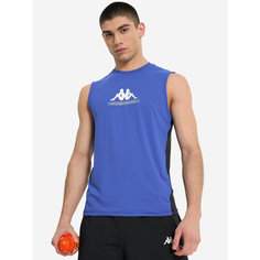 Майка Kappa Fitness Mens Tanks, размер 52, синий