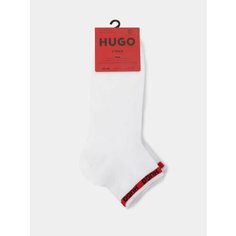 Носки HUGO, комплект, 2 пары, размер 39/42, белый