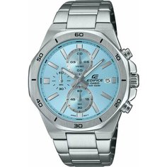 Наручные часы CASIO Edifice, серо-голубой