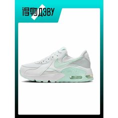Кроссовки NIKE, размер EU 36.5 стопа (23CM), горчичный, зеленый
