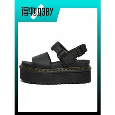 Босоножки Dr. Martens, размер EU 37 стопа (23CM), черный