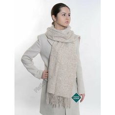 Палантин Cashmere для женщин,180х65 см, бежевый