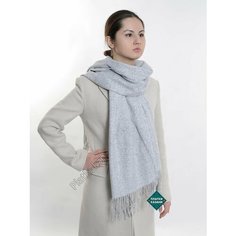 Палантин Cashmere для женщин,180х65 см, светло-серый