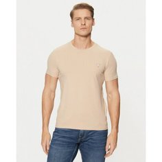 Футболка GUESS CN SS Core Tee Str, размер M, бежевый