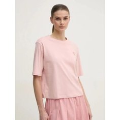 Футболка GUESS Colette Boxy T-shirt, размер S, розовый