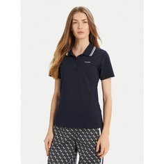 Поло GUESS Amaryllis Regular Polo, размер XL, синий