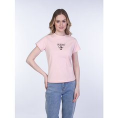 Футболка GUESS Colette SS Tee, размер XL, розовый 2
