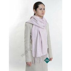 Палантин Cashmere для женщин,180х65 см, светло-розовый
