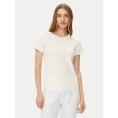 Футболка GUESS Lucia SS T-shirt Round Neck, размер M, белый
