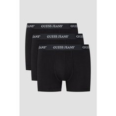 Трусы GUESS JOE BOXER TRUNK 3 PACK, комплект из 3 шт., размер XXL, черный