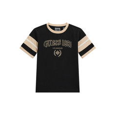 Футболка GUESS, размер 10 лет, коричневый
