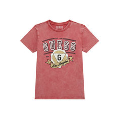 Футболка GUESS, размер 14 лет, красный