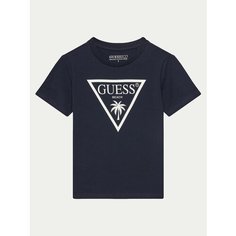 Футболка GUESS SS T-SHirt_Minime, , размер 16 лет, синий