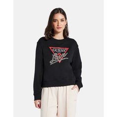 Джемпер GUESS, размер XS, , черный