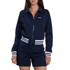 Олимпийка GUESS AMARYLLIS FULL ZIP SWEATSHIRT, размер S, , синий