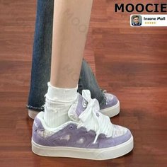 Кроссовки MOOCIE Осень-зима 2024, размер 36, фиолетовый