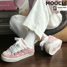 Кроссовки MOOCIE Осень-зима 2024, размер 40, бледно-розовый