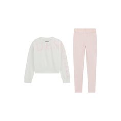 Комплект одежды GUESS SET LS ACTIVE TOP+LEGGINGS, размер 14 лет, белый
