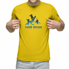Футболка Us Basic, размер 2XL, желтый