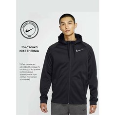 Джемпер NIKE Training Stay Warm Long Sleeves, размер XL, , черный, Черный