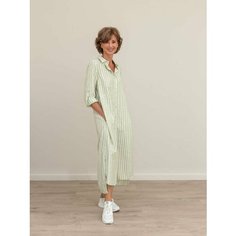 Платье Envy Lab, размер 6XL/7XL, зеленый, белый
