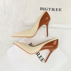 Туфли BIGTREE, размер 34, бежевый