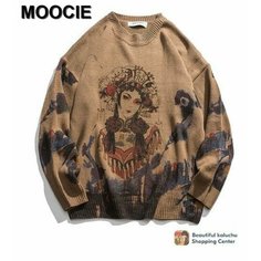 Свитер MOOCIE, размер XL, , коричневый