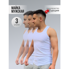 Майка JUAN RAUL, 3 шт., размер S, белый 3